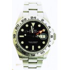 Rolex Explorer II Stainless Steel Black Dial 42mm Automatic Watch
